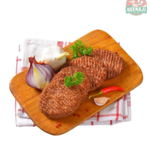 Deenaji Burger patty grilled (2)